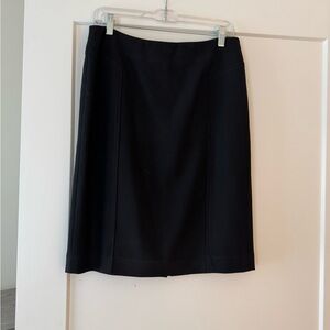 Halogen Classic Black Pencil Skirt